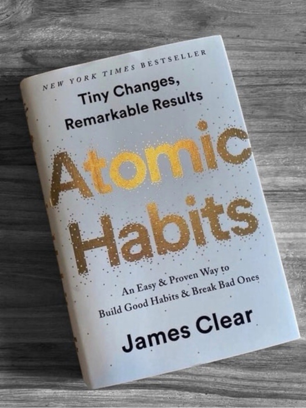 Atomic Habits Hardcover Book - James Clear